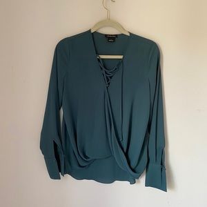 Trouve Blue Blouse